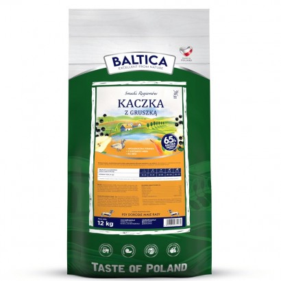 Baltica Smaki Regionów kaczka adult małe rasy 12 kg