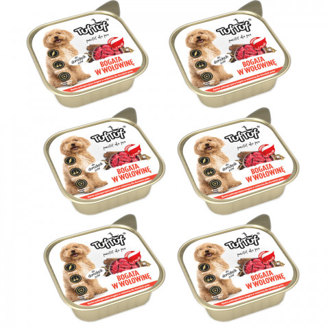 Tuf Tuf Alupak wołowina adult 300 g × 6