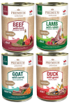 Pokusa Premium Selection gęś, jagnięcina, kaczka, kozina, kryl, królik, wołowina 400 g × 8