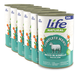 Life Dog Natural jagnięcina 400 g × 6