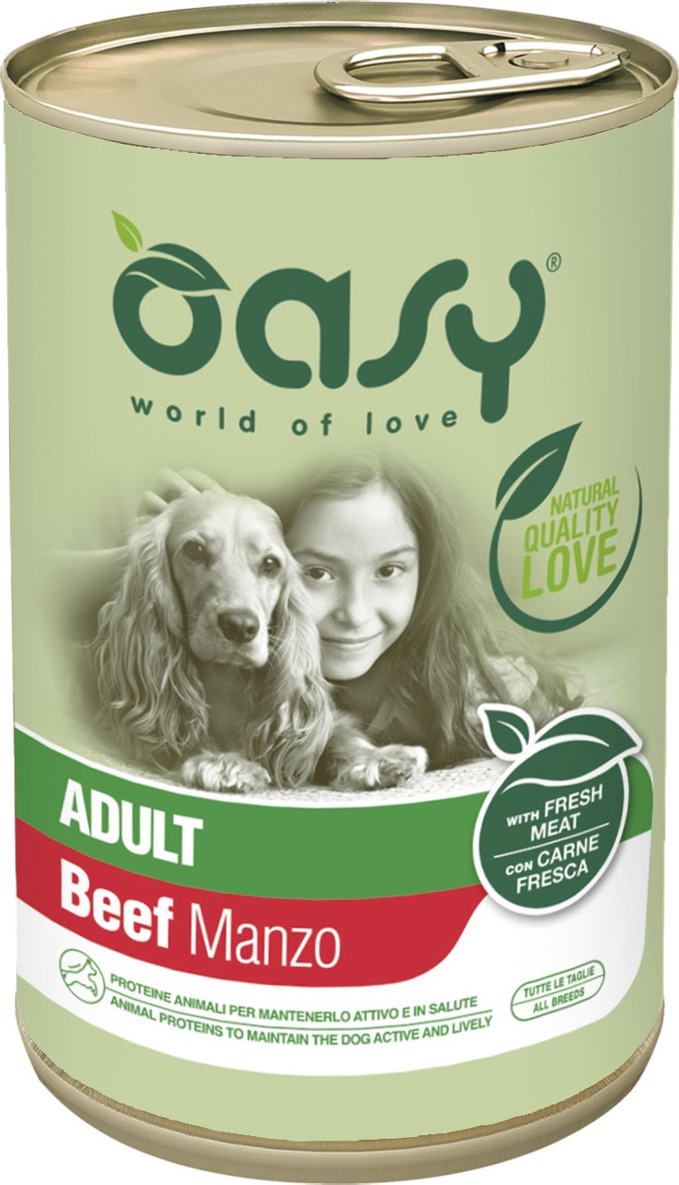 Oasy Lifestage wołowina adult 400 g