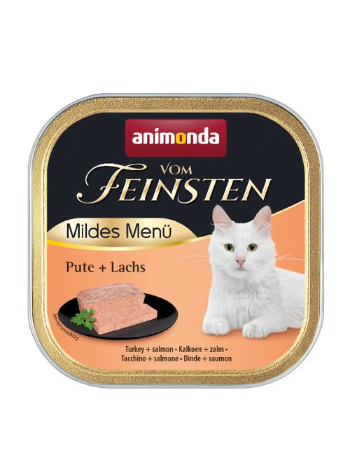 Animonda Vom Feinsten Sterilised indyk, łosoś pasztet adult 100 g