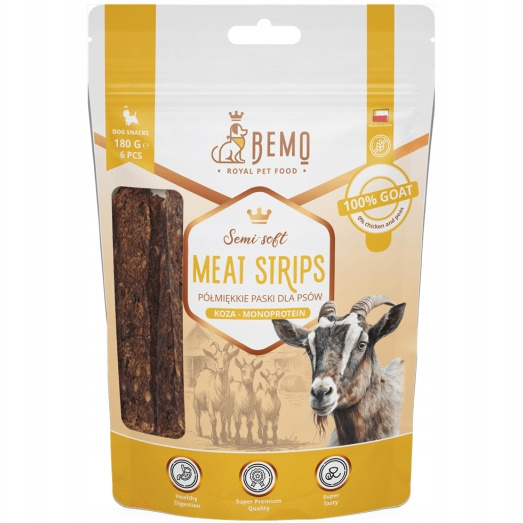 Bemo Meat Strips koźlina 180 g