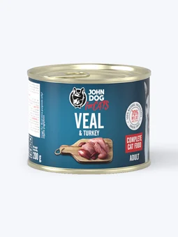 Jane Cat cielęcina, indyk adult 200 g