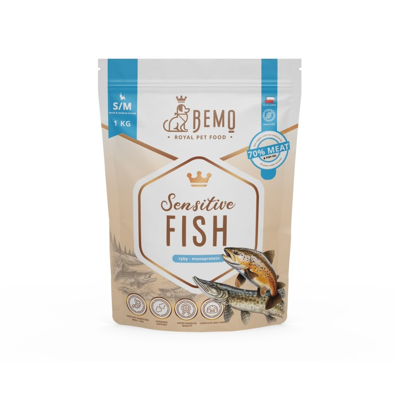 Bemo Sensitive ryba adult średnie i duże rasy 1 kg