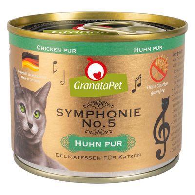 GranataPet Symphonie Sensitive Skin & Coat kurczak w galaretce 200 g × 6