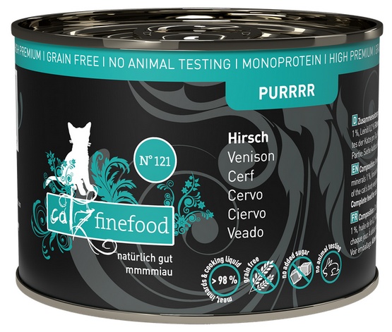 Catz Finefood Purrrr dziczyzna kawałki adult 200 g
