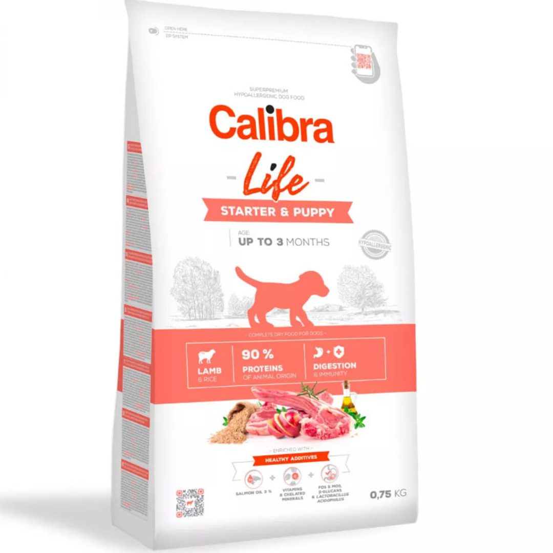 Calibra Dog Life jagnięcina puppy 750 g