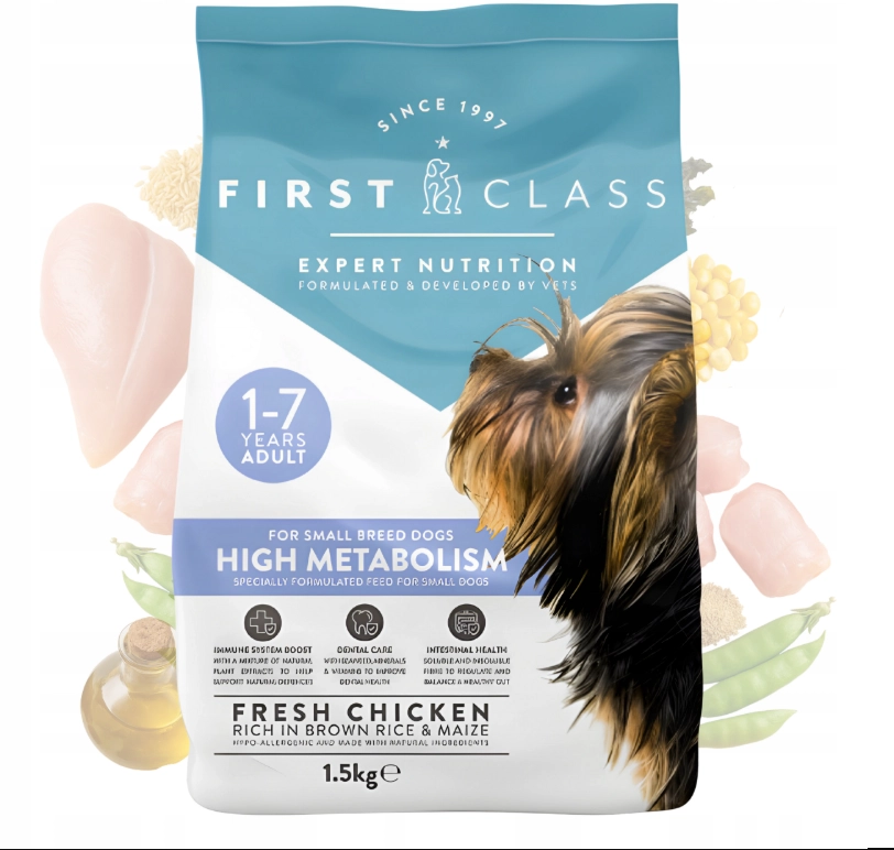 First Class łosoś adult małe rasy 1,5 kg