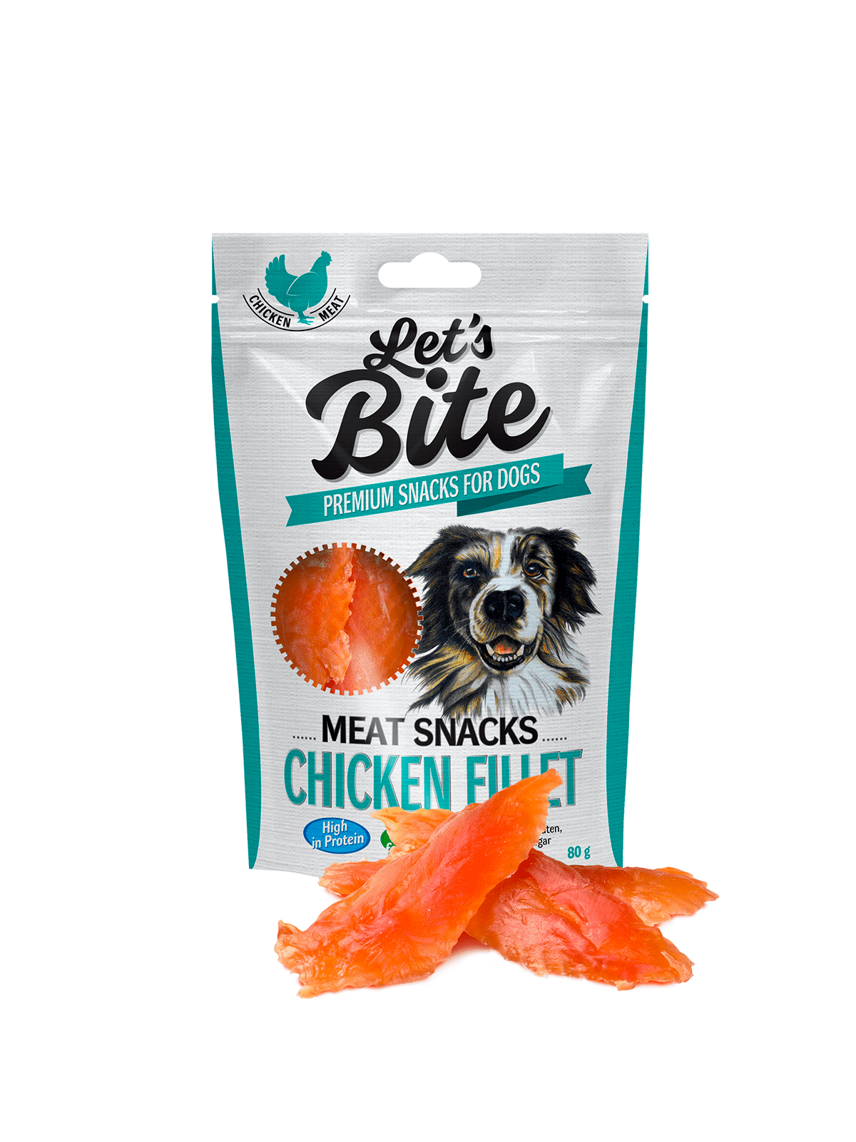 Brit Let's Bite kurczak 80 g