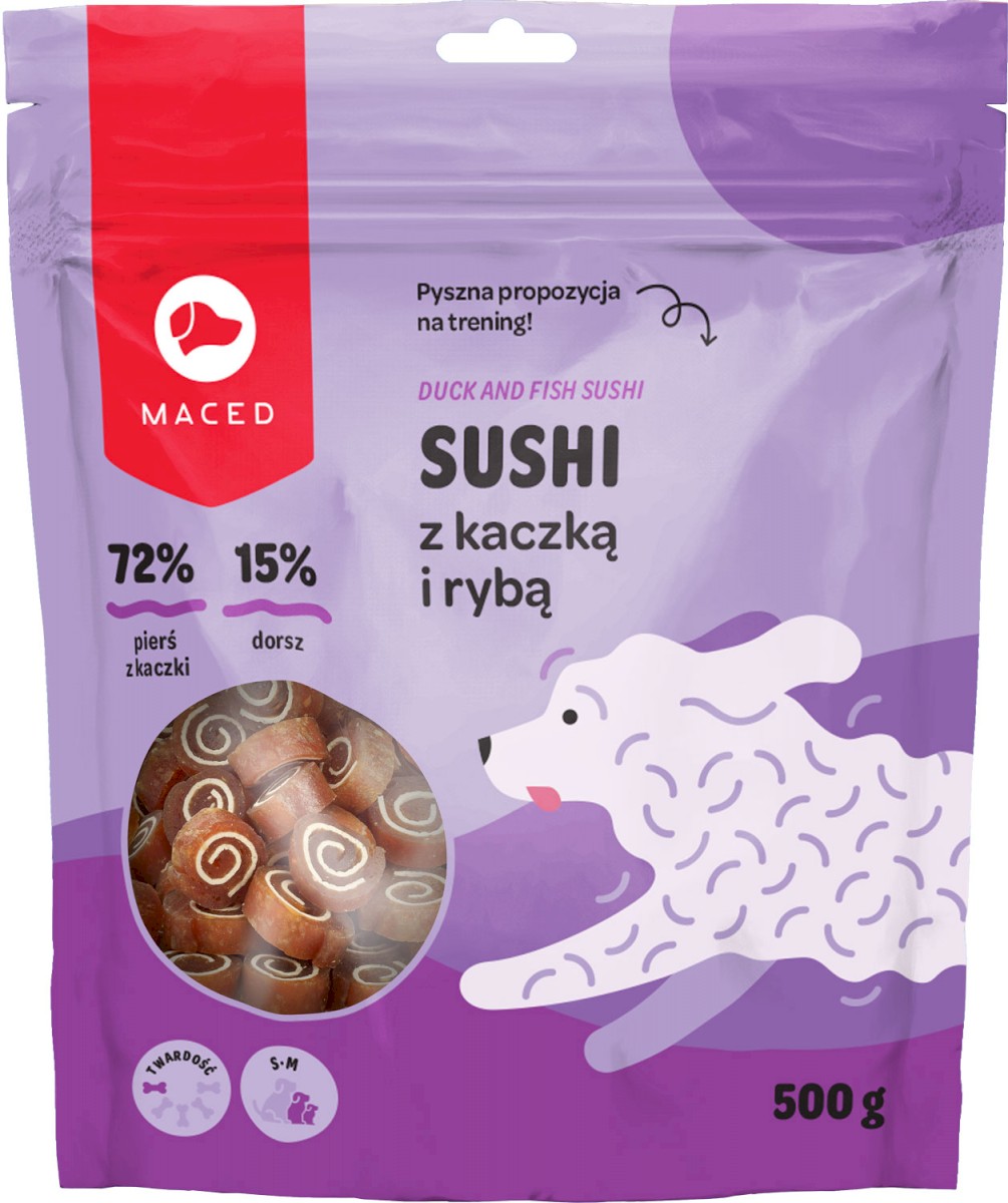 Maced Sushi kaczka, ryba 500 g