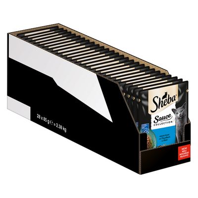 Sheba Sauce Lover tuńczyk w sosie adult 85 g × 28