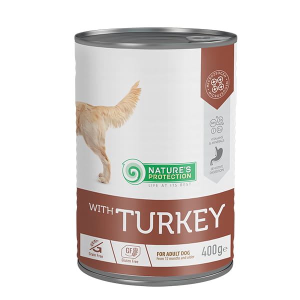 Nature's Protection Sensitive indyk adult 400 g