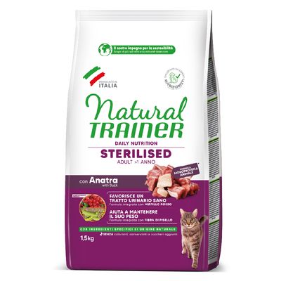 Trainer Natural Trainer Sterilised kaczka adult 1,5 kg