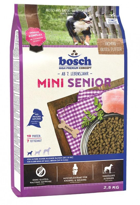Bosch Mini kurczak senior małe rasy 2,5 kg