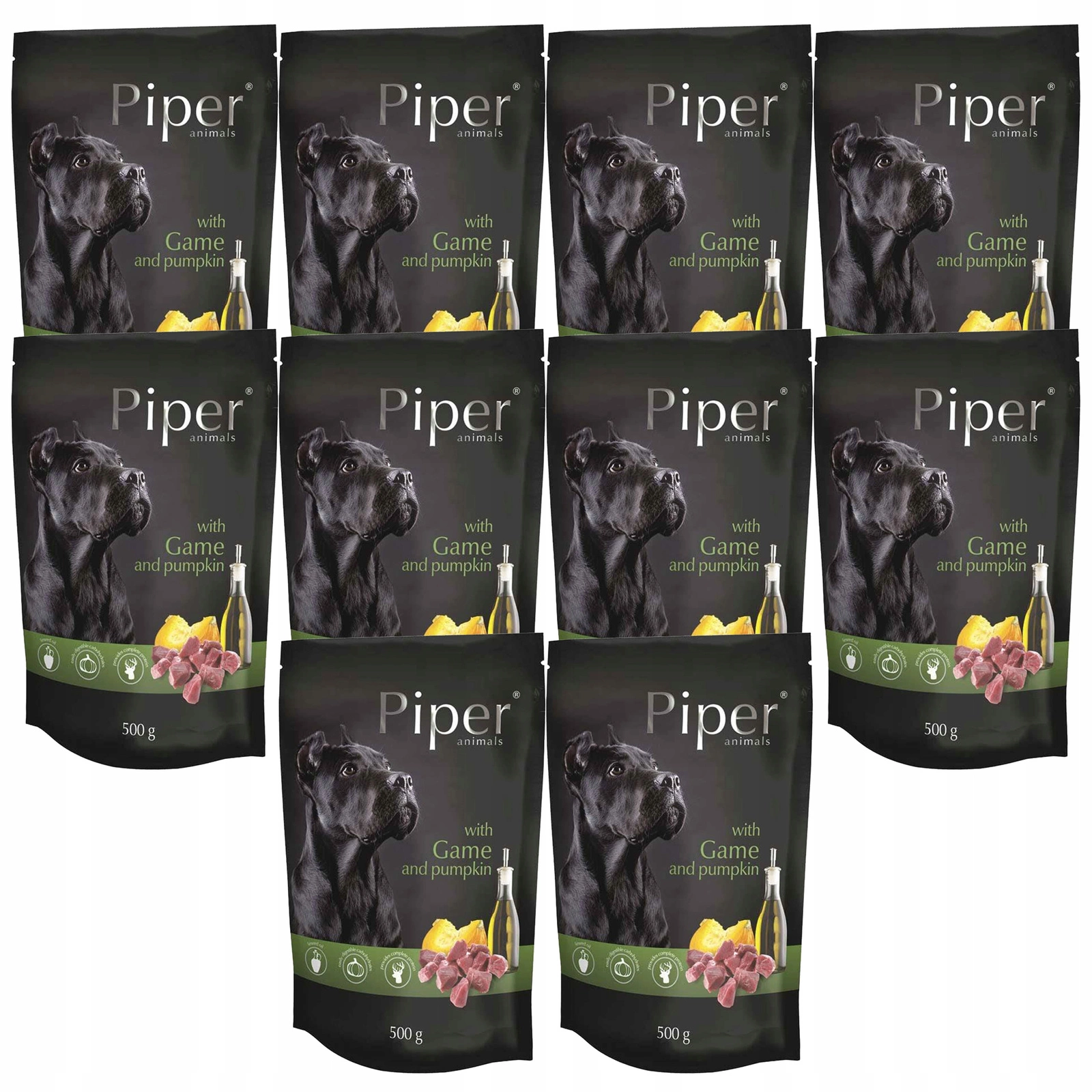 Piper dziczyzna adult 500 g × 10