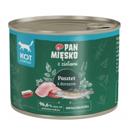 Pan Mięsko z ziołami dorsz pasztet adult 200 g