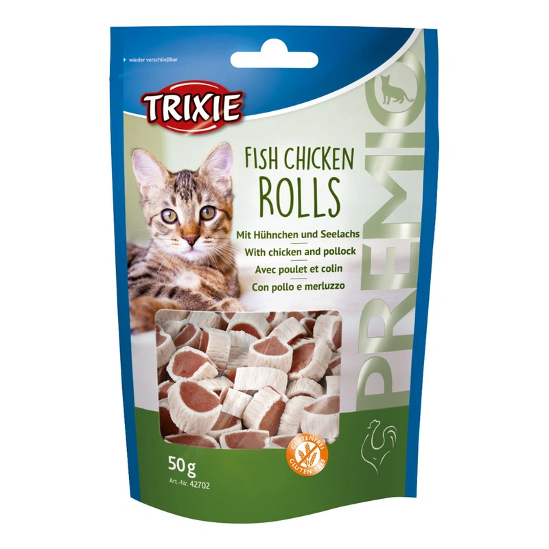 Trixie Premio kurczak, mintaj 50 g