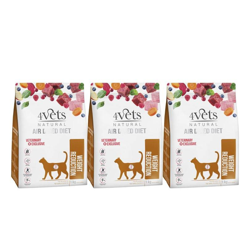 4Vets Natural Light 1 kg × 3