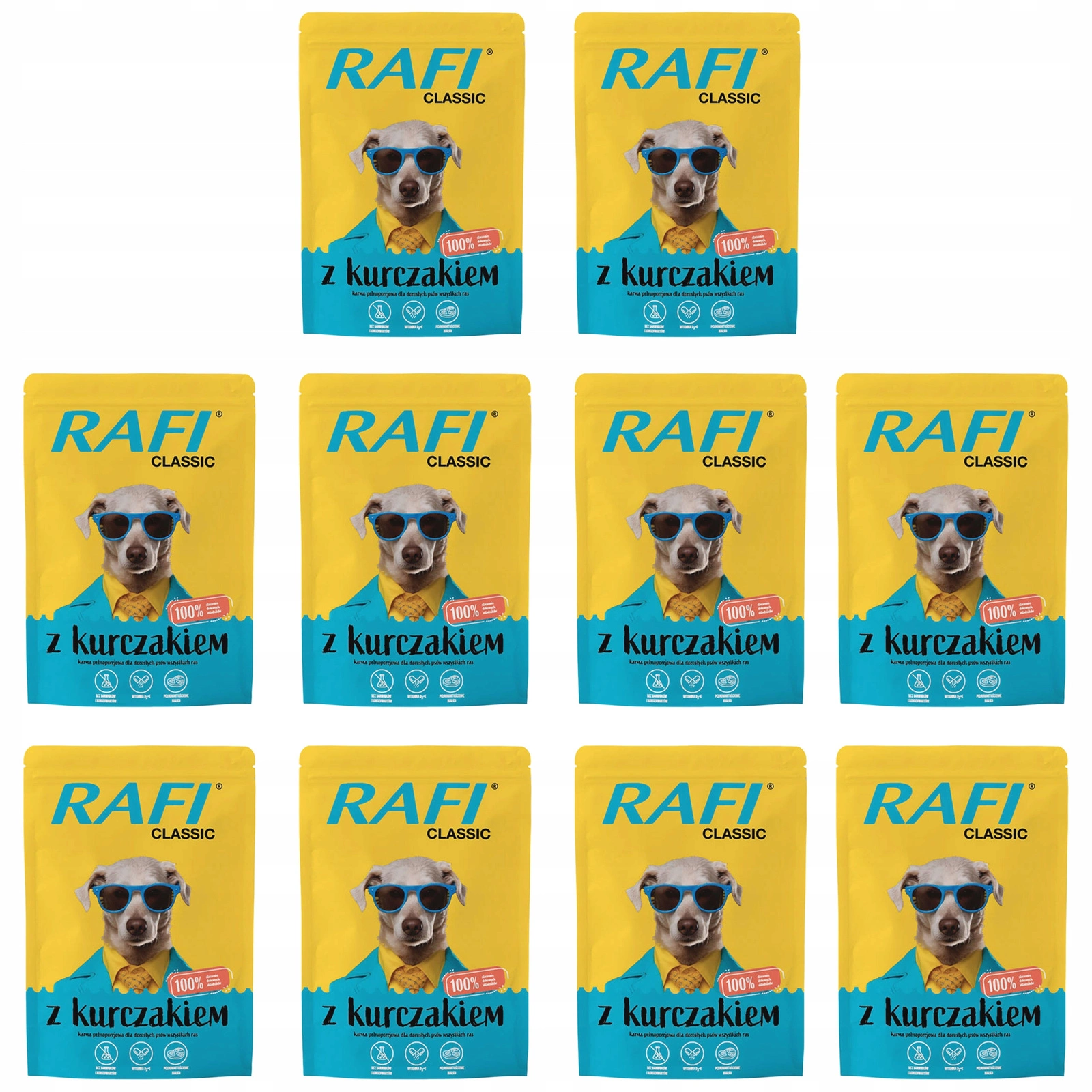Rafi Classic kurczak 400 g × 10