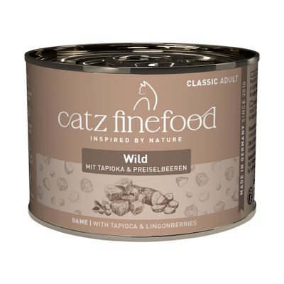 Catz Finefood dziczyzna 200 g × 12