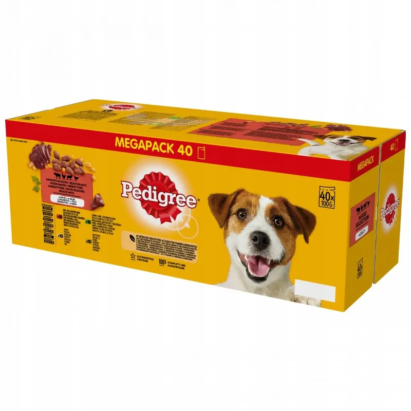Pedigree Vital Protection wołowina adult 100 g × 40