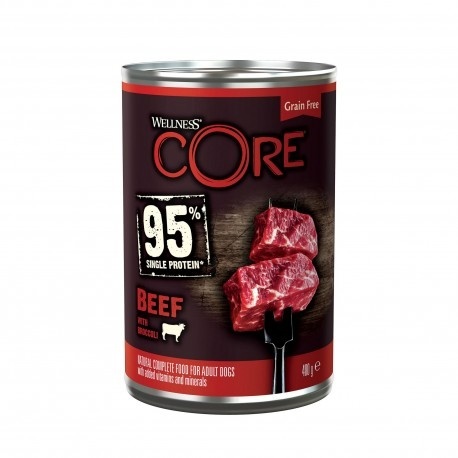 Wellness CORE 95% Single Protein wołowina adult 400 g
