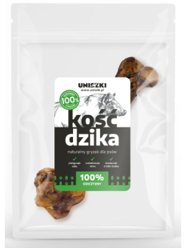 Uniszki kość dzika średnia 1 szt.