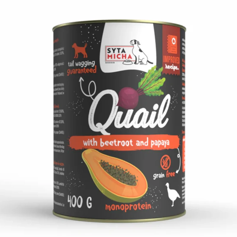 Syta Micha Classic przepiórka adult 400 g