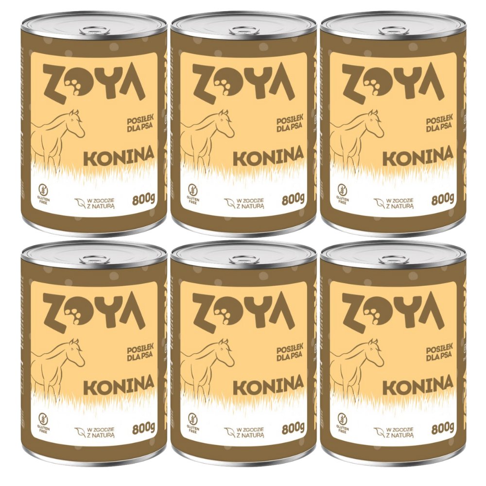 Zoya konina 800 g × 6