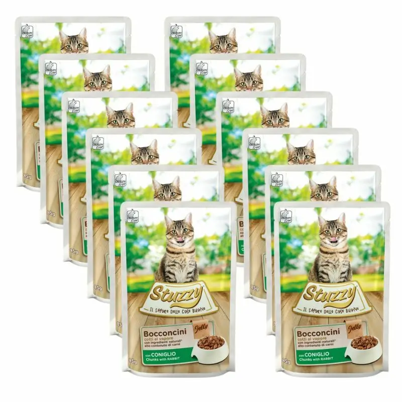 Stuzzy Bocconcini królik w galaretce adult 85 g × 12