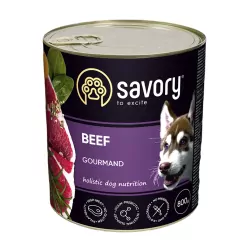 Savory Gourmand wołowina adult 800 g
