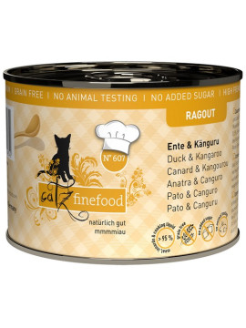Catz Finefood Ragout kaczka, kangur w sosie 190 g