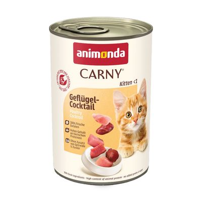 Animonda Carny drób kitten 400 g × 24