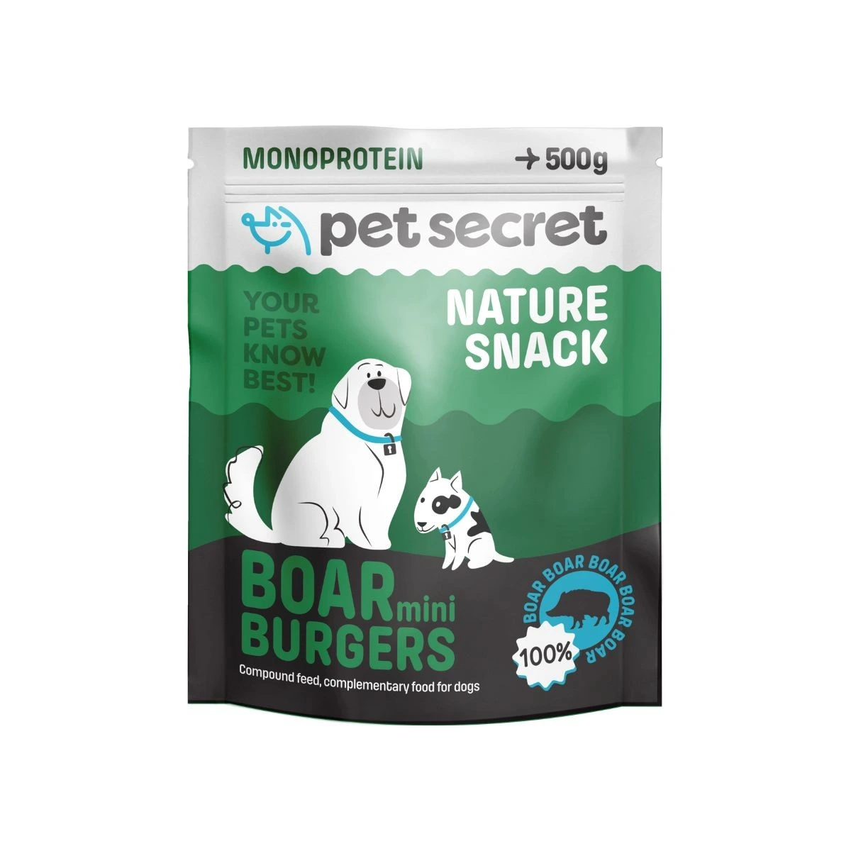 Pet Secret Naturals dziczyzna małe rasy 500 g