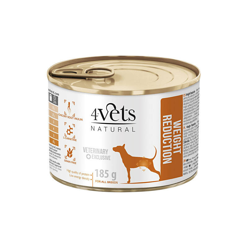 4Vets Natural Weight Reduction indyk 185 g