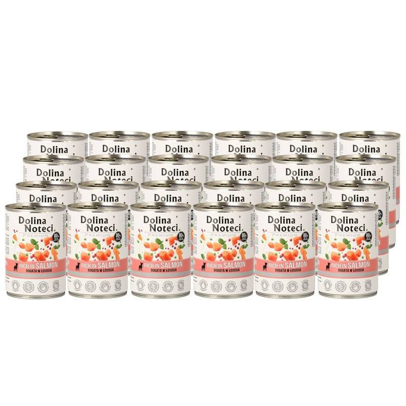 Dolina Noteci Premium łosoś adult 400 g × 24