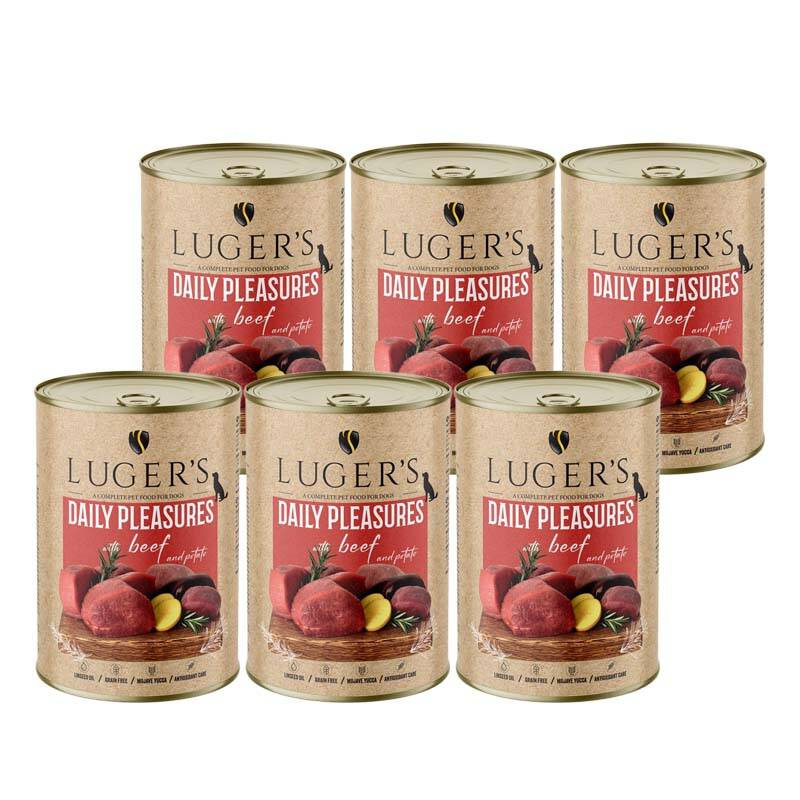 Luger's Daily Pleasures wołowina 400 g × 6
