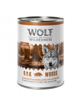 Wolf of Wilderness Oak Woods dziczyzna 400 g