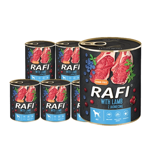 Dolina Noteci Rafi jagnięcina adult 800 g × 6