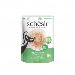 Schesir Complements kurczak z okoniem morskim w galaretce adult 70 g