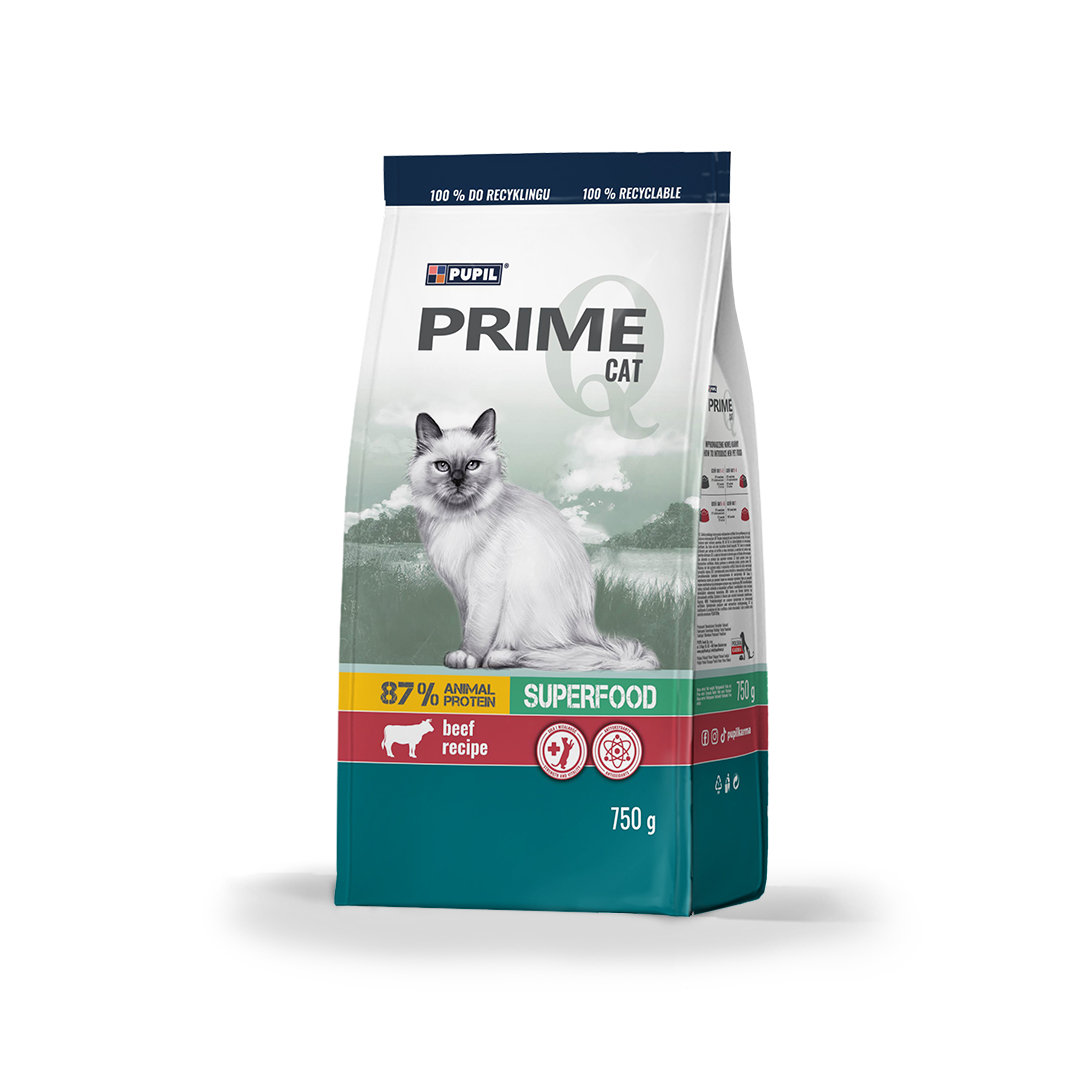 Pupil Prime wołowina adult 750 g