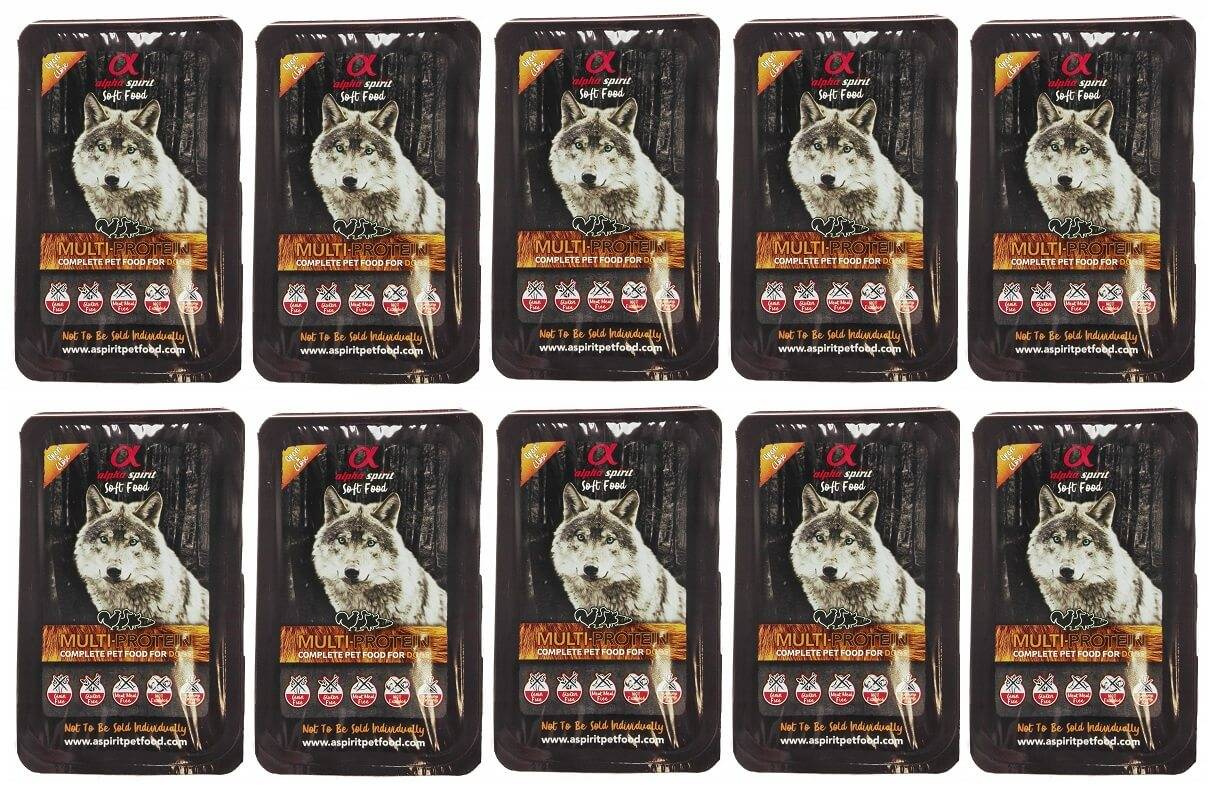 Primal Spirit kaczka, kurczak, ryba, wieprzowina adult 200 g × 10