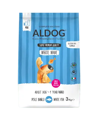Aldog White Wave biała ryba adult małe rasy 3 kg