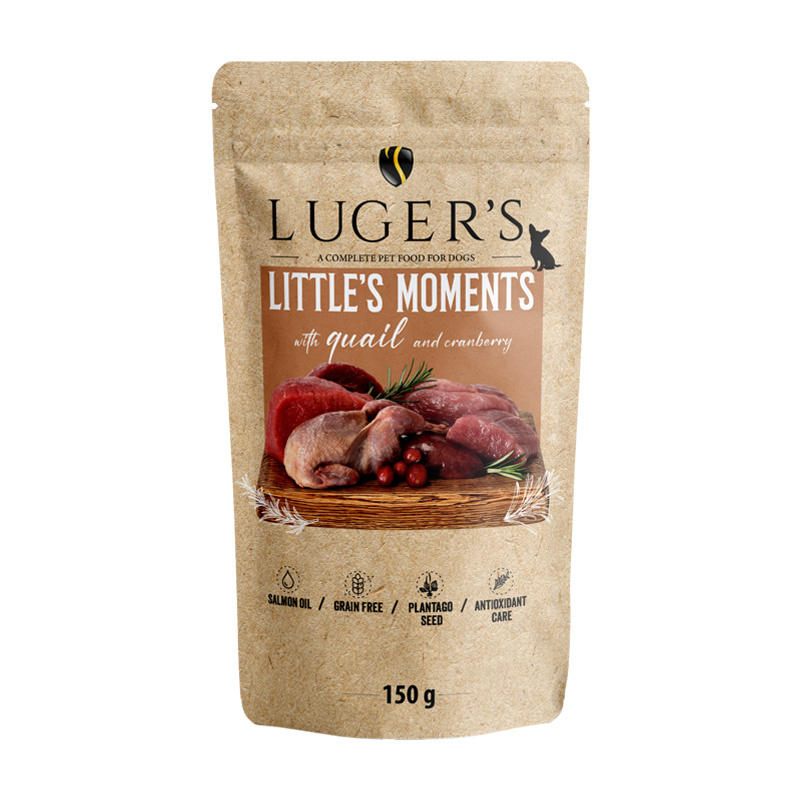 Luger's Little's Moments przepiórka małe rasy 150 g