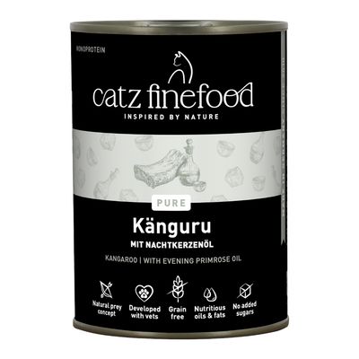 Catz Finefood Purrrr Sensitive kangur adult 400 g × 6