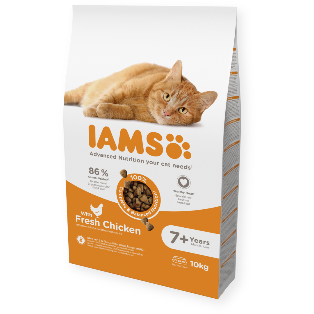 IAMS For Vitality kurczak senior 10 kg