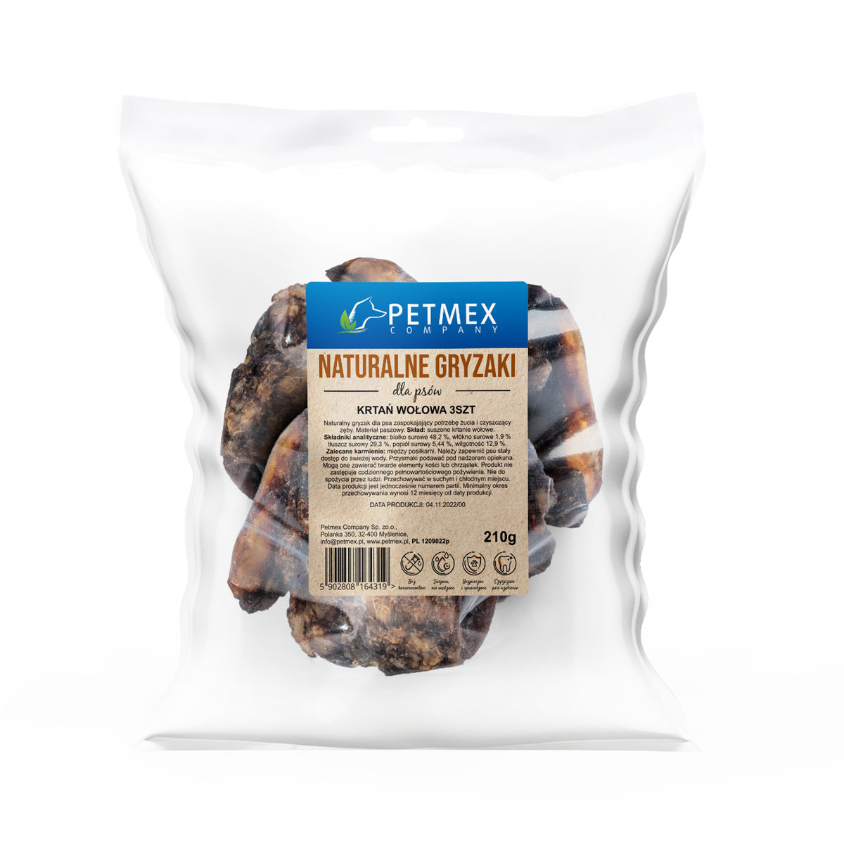 Petmex wołowina 70 g × 3