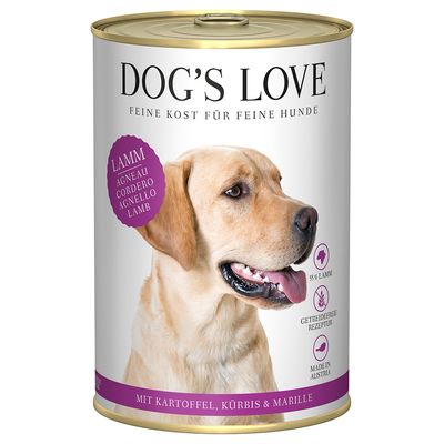 Dog's Love jagnięcina adult 400 g × 6