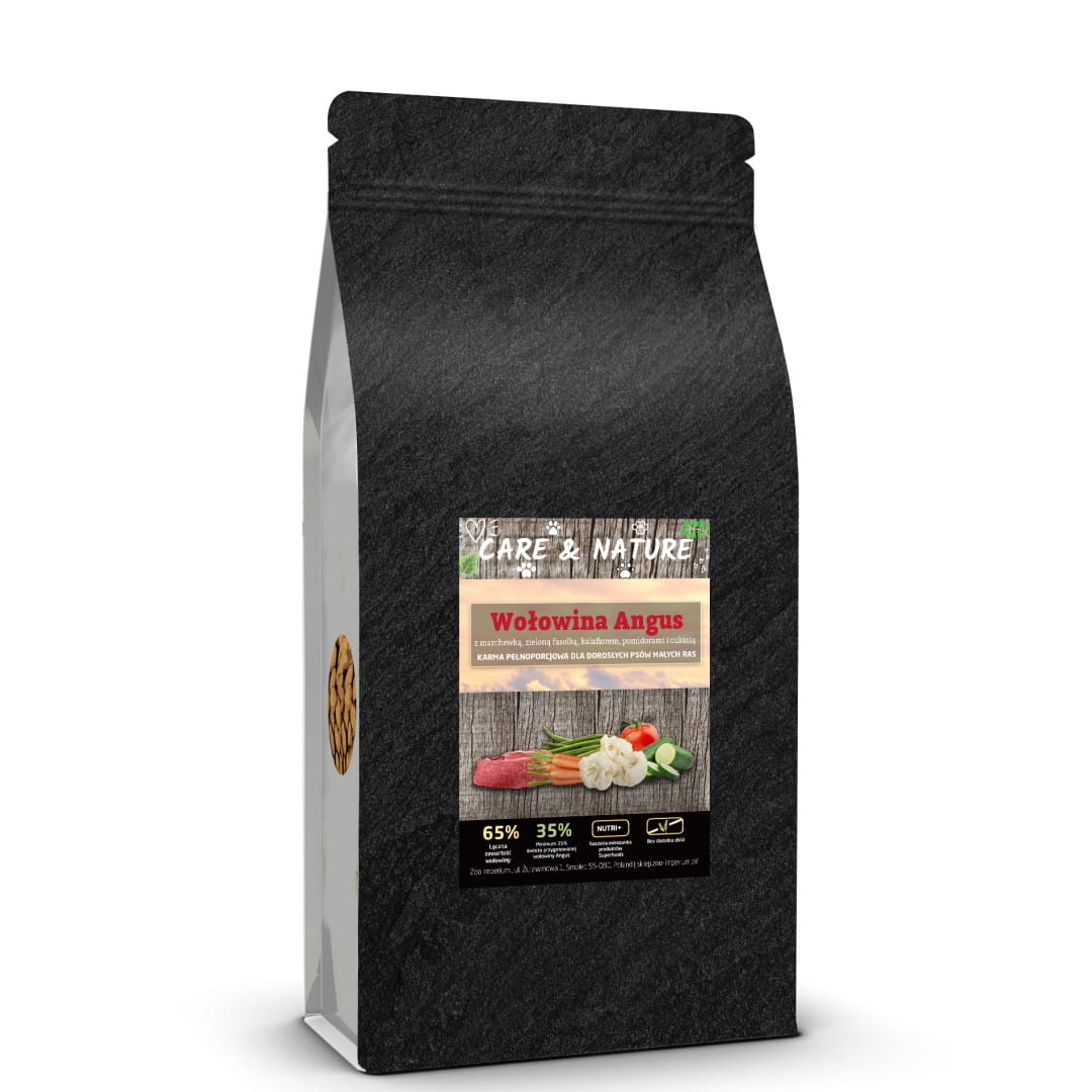 Care & Nature wołowina małe rasy 12 kg